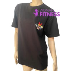 Polera Corte Recto Estampado Espalda Chicas Super Poderosas