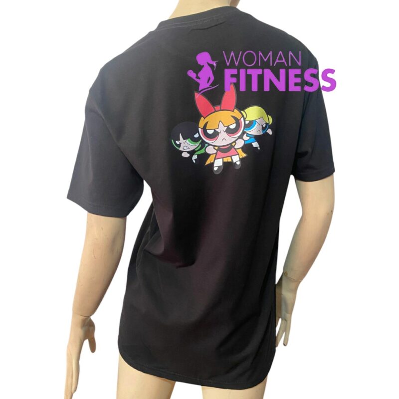 Polera Corte Recto Estampado Espalda Chicas Super Poderosas - Imagen 2