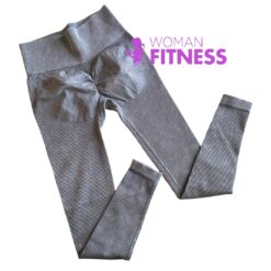 Calza Rib Pushup S Gris