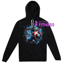 Poleron Hoodie Capitan America