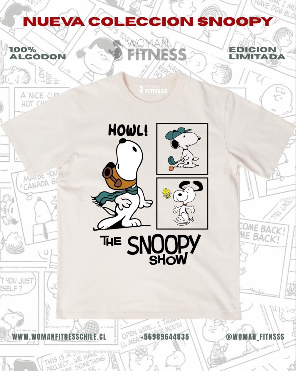 Polera Snoopy