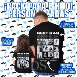 Pack Poleras Papá e Hijo